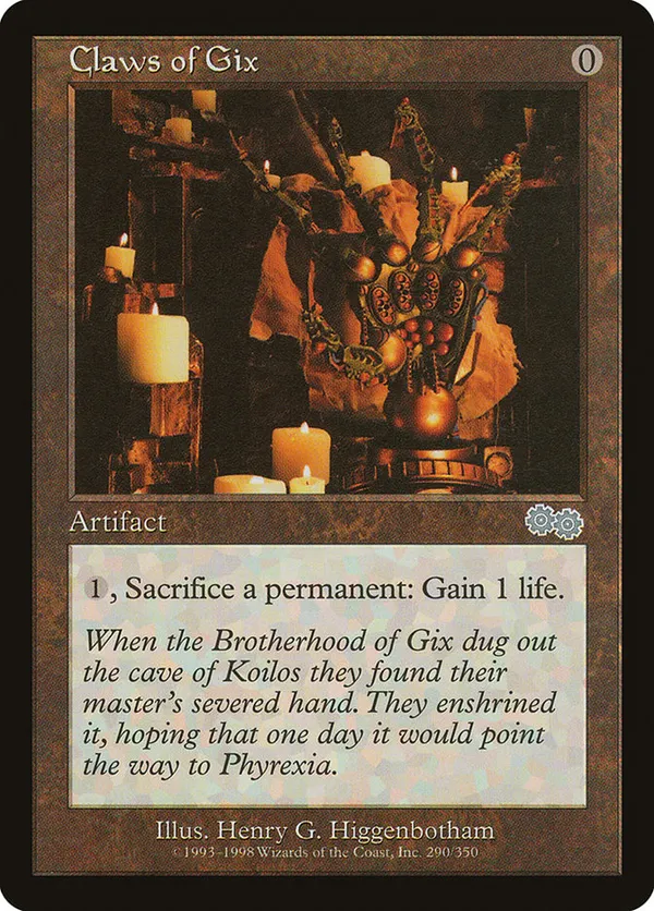 Claws of Gix  Urza's Saga (USG) #290