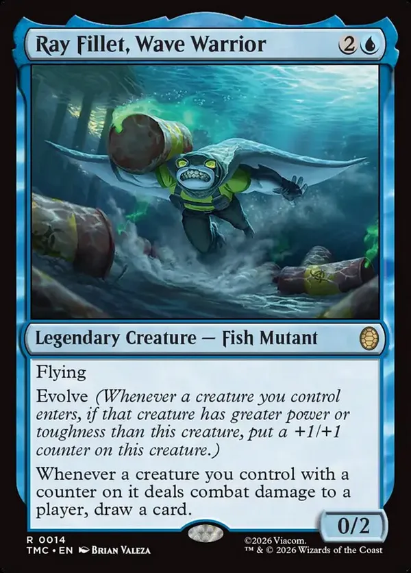 Ray Fillet, Wave Warrior (Surge Foil)