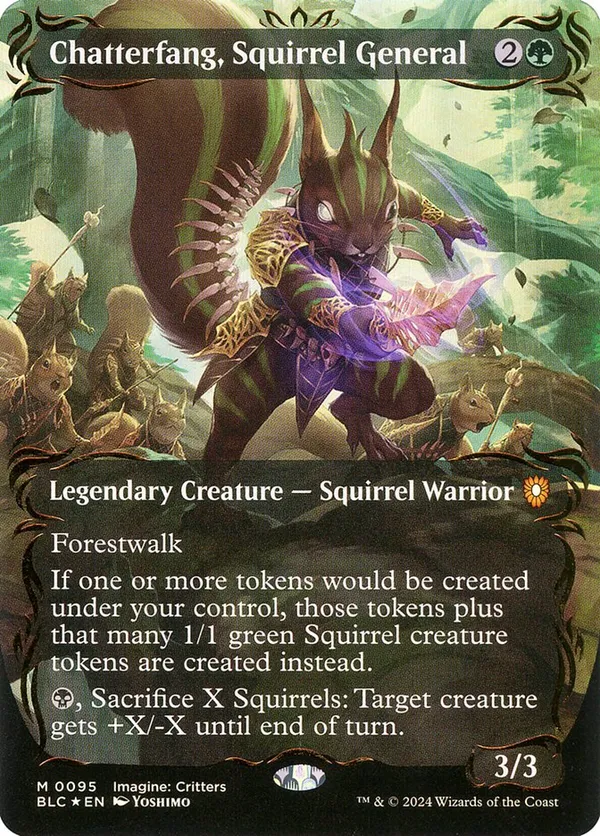 mtg squirrel commander precon Magic: The Gathering Bloomburrow Deck Squirreled Away Precon Review -