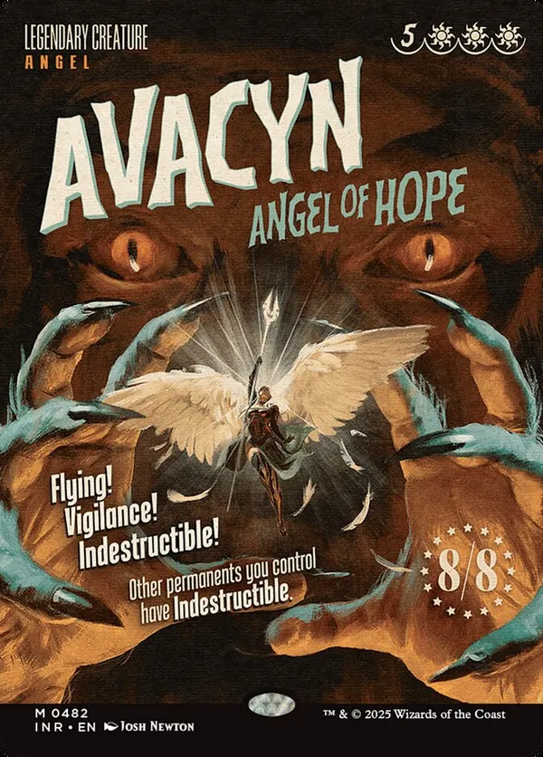 Avacyn, Angel of Hope (Showcase) Innistrad Remastered (INR) #482 Avacyn, Angel of Hope (Showcase) Innistrad Remastered (INR) #482