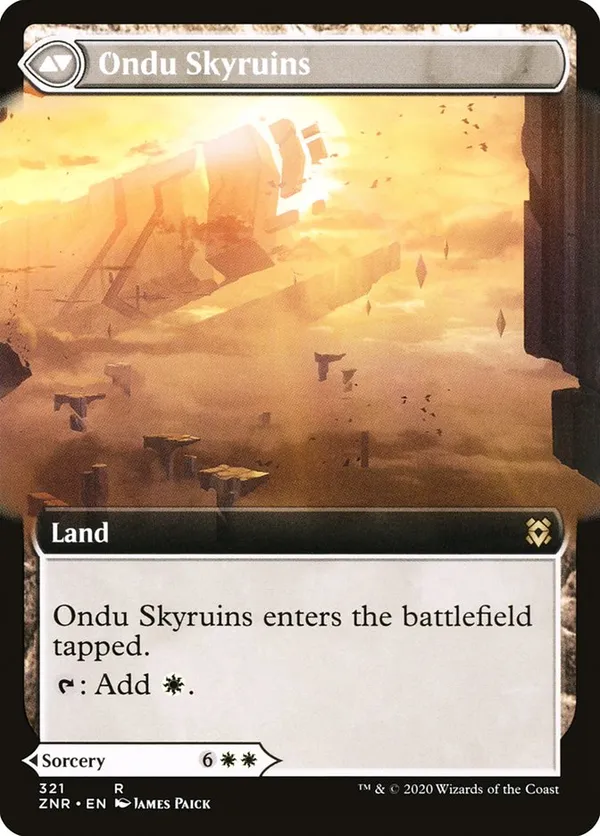 Ondu Inversion // Ondu Skyruins (Extended Art)