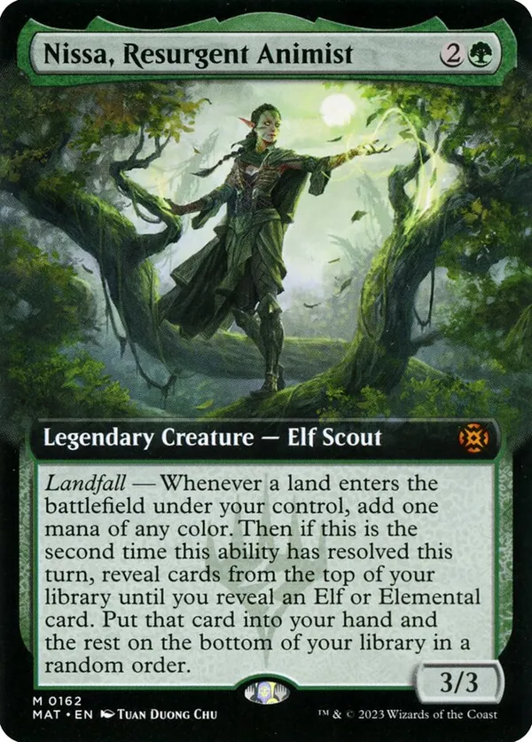 Nissa, Resurgent Animist (Extended Art)