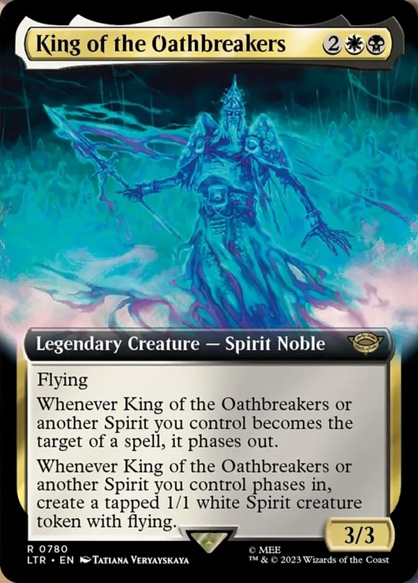 King of the Oathbreakers (Extended Art) (Surge Foil)