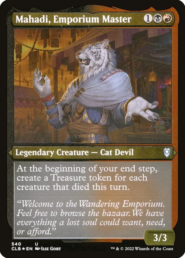 Mahadi, Emporium Master (Etched Foil)