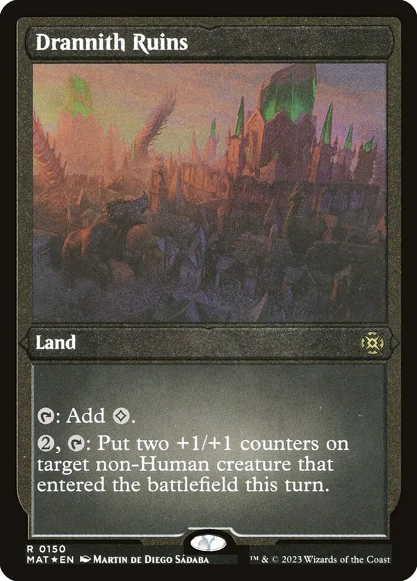 Drannith Ruins (Foil Etched)