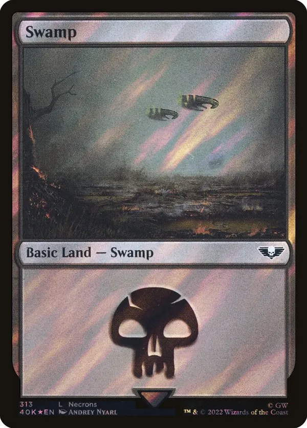 Swamp (313) (Surge Foil)