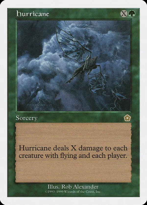 Hurricane Fourth Edition (Foreign White Border) (4ED) Hurricane Fourth Edition (Foreign White Border) (4ED)