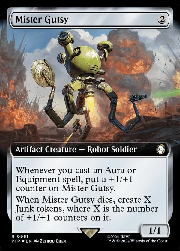 Mister Gutsy (Extended Art) (Surge Foil)