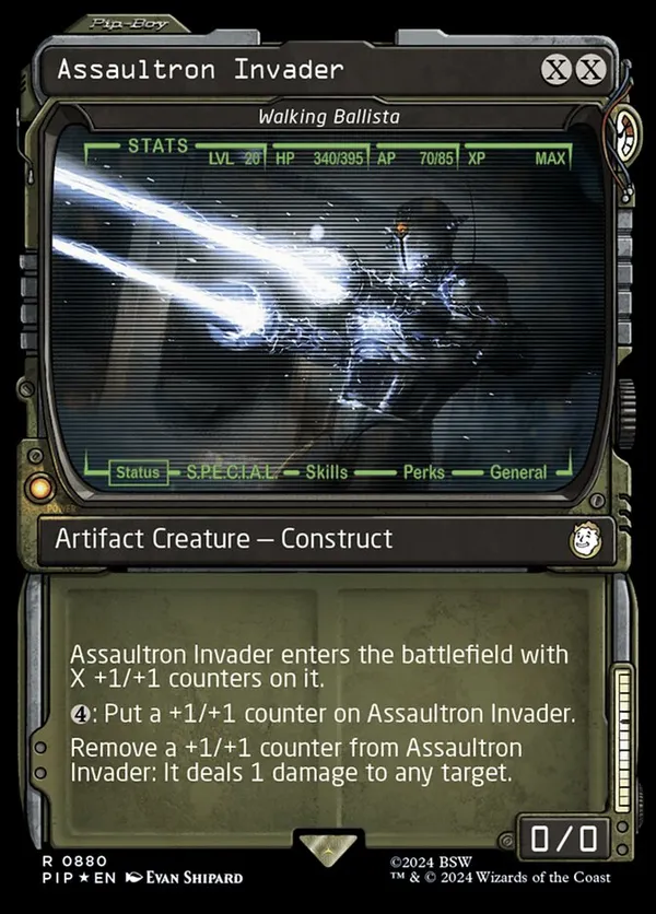 Assaultron Invader - Walking Ballista (Surge Foil)