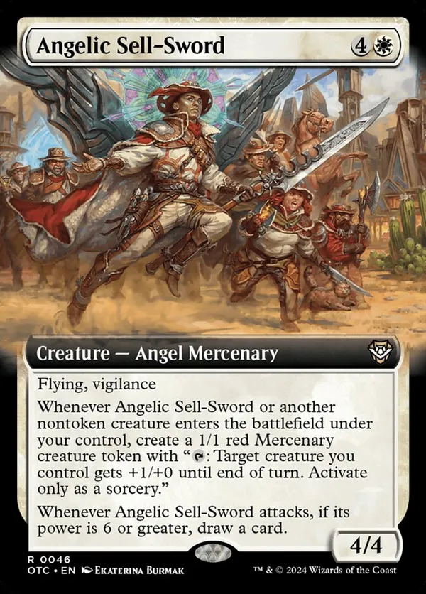 Angelic Sell-Sword (Extended Art)