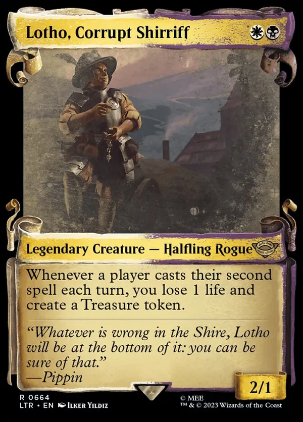 Lotho, Corrupt Shirriff (Showcase Scrolls)