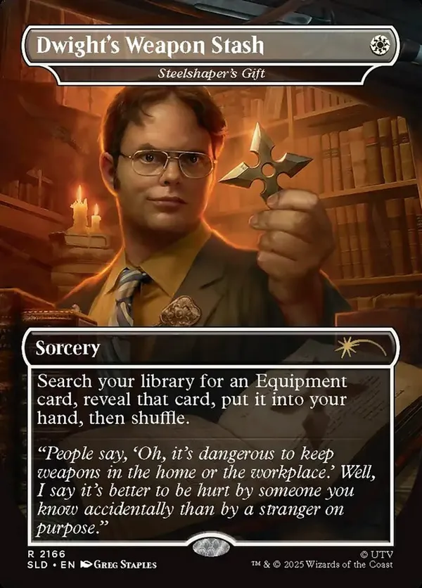 Dwight's Weapon Stash - Steelshaper's Gift