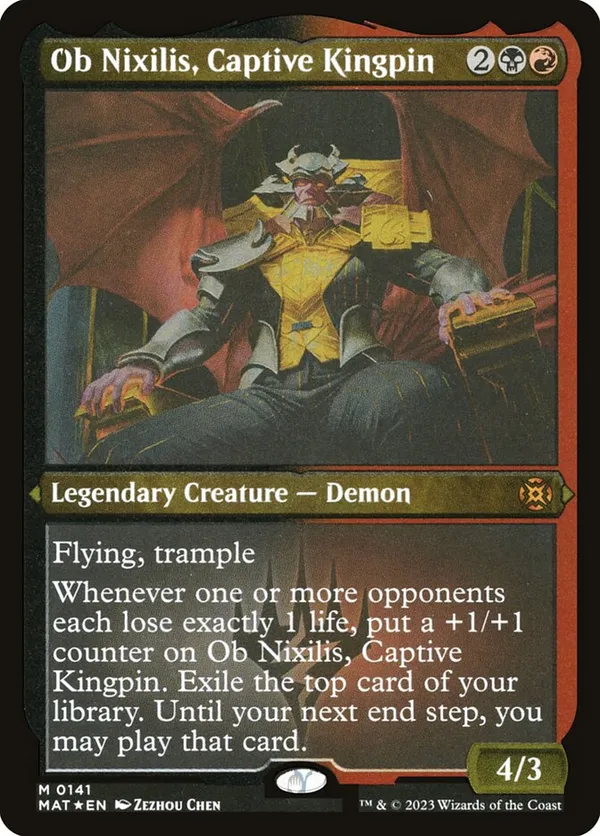 Ob Nixilis, Captive Kingpin (Foil Etched)