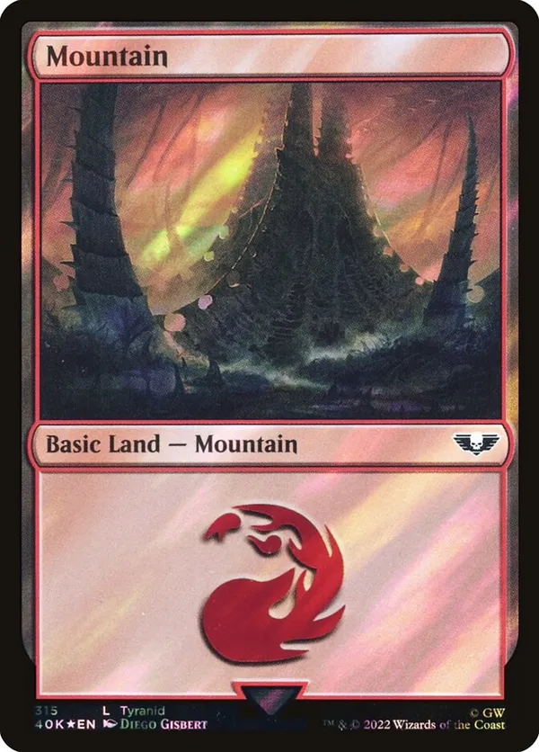 Mountain (315) (Surge Foil)