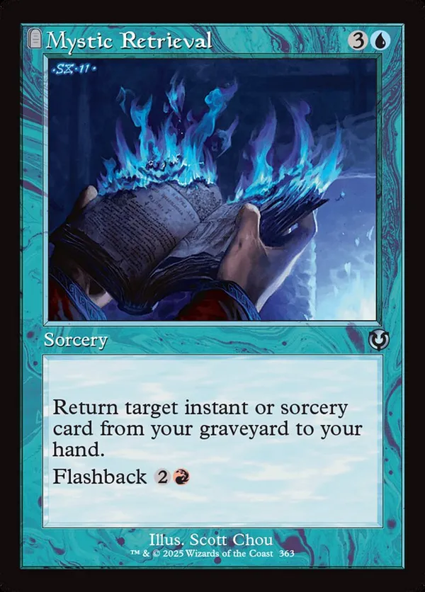 Mystic Retrieval (Retro Frame)  Innistrad Remastered (INR) #363