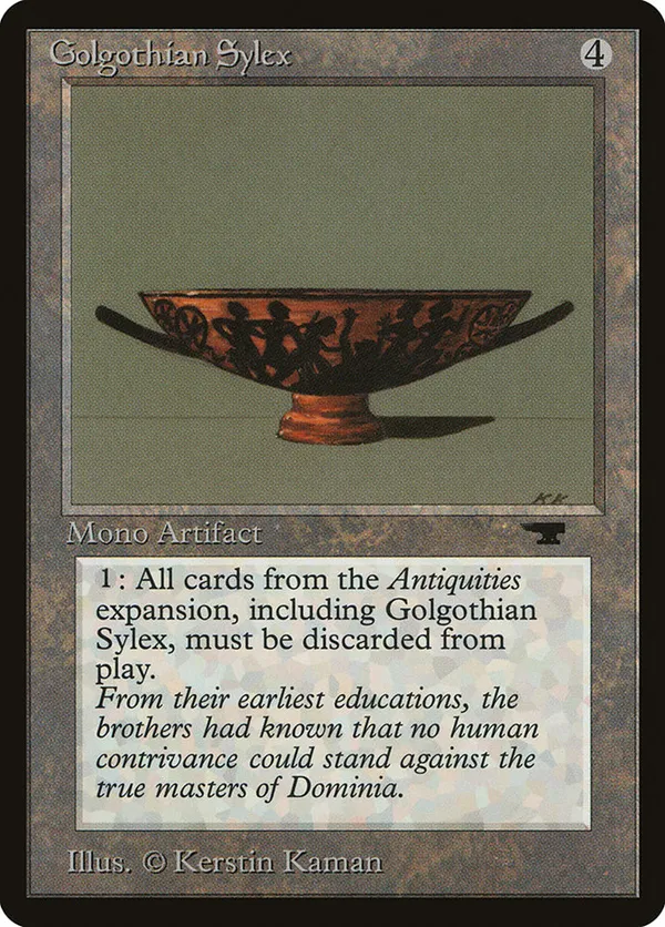 mtg antiquities card price list Common Set All cards will be carefully packed for safe transit Su-Chi, Antiquities (ATQ) Price History
