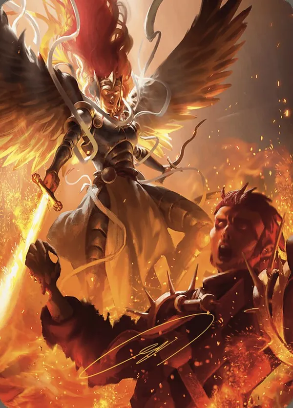 Warleader's Call Art Card (35/49)