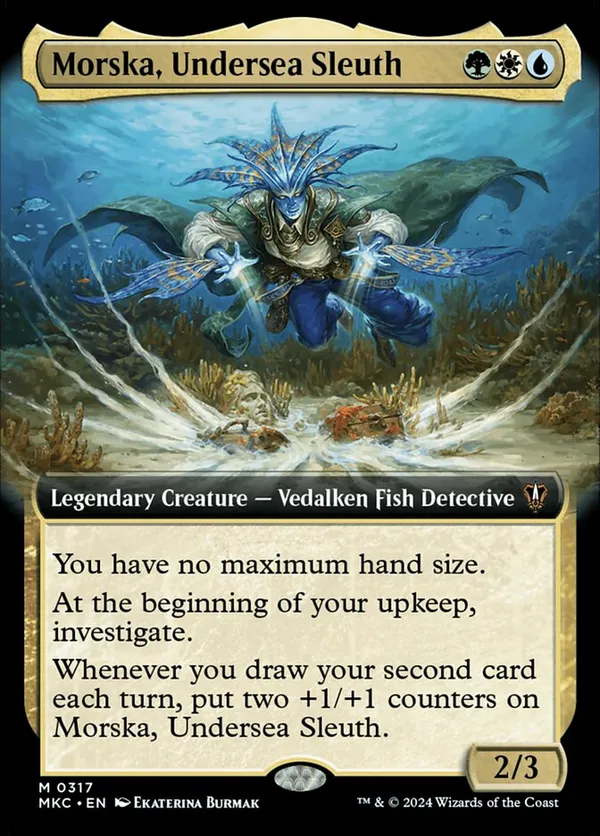 Morska, Undersea Sleuth (Extended Art)