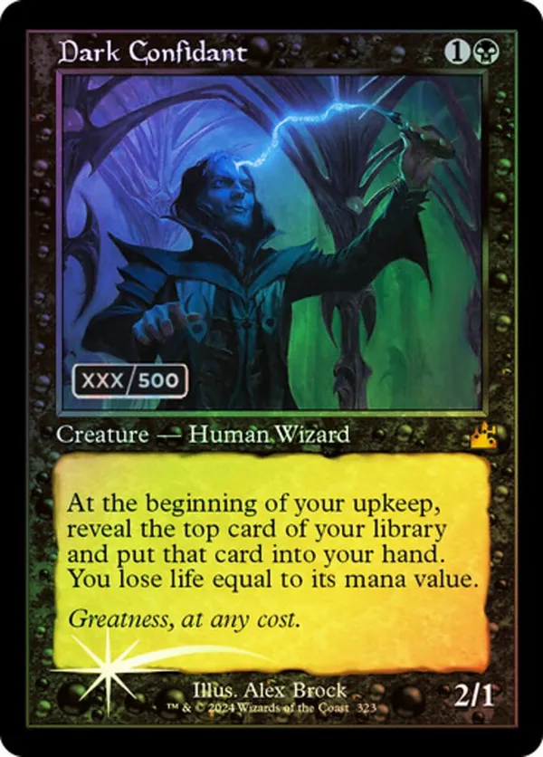 Dark Confidant (Retro Frame) (Serial Numbered)