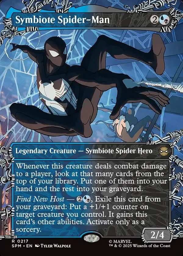 Symbiote Spider-Man (Borderless)