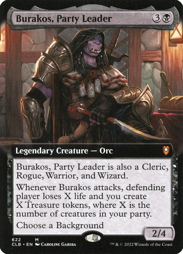 Burakos, Party Leader (Extended Art)