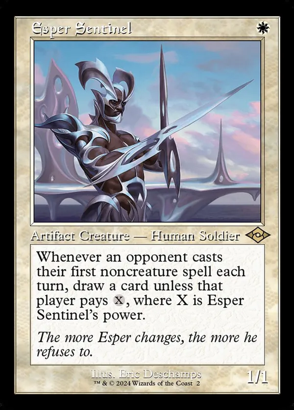 Esper Sentinel (Retro Frame) • Modern Horizons 2 (MH2) #2
