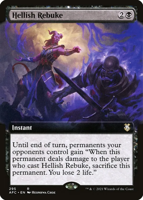 Hellish Rebuke (Extended Art)