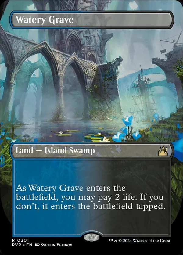 MTG 湿った墓/Watery Grave ギャラクシー Foil MTG 湿った墓/Watery Grave ギャラクシー Foil 英)湿った墓