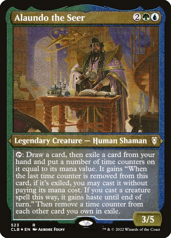 Alaundo the Seer (Etched Foil)