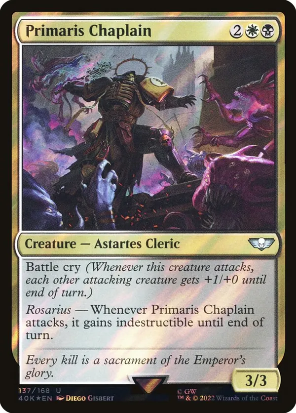 Primaris Chaplain (Surge Foil)