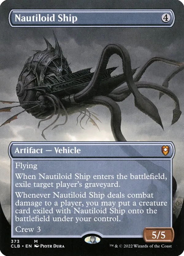 Nautiloid Ship (Borderless)
