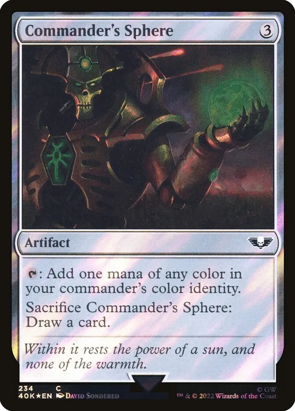 Commander's Sphere (234) (Surge Foil)