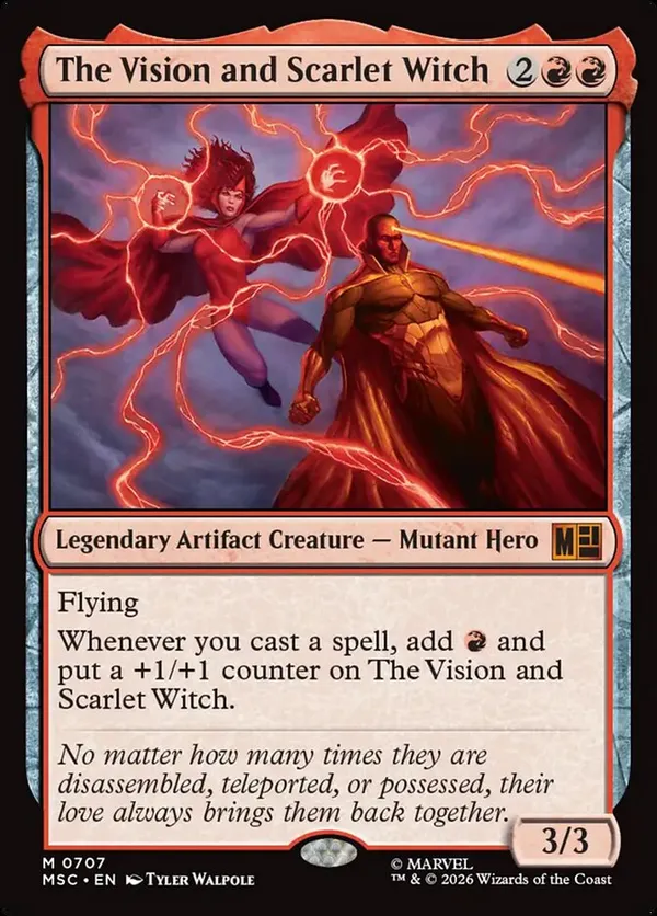 The Fantasticar (Surge Foil) • Commander: Marvel Super Heroes (MSC