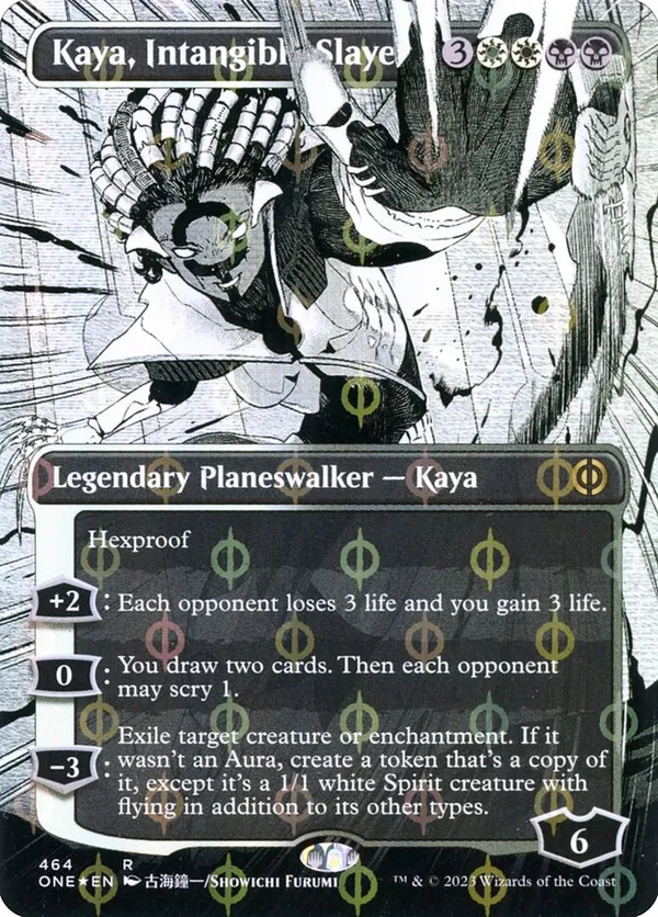 Kaya, Intangible Slayer (Showcase) (Step-And-Complete Foil)
