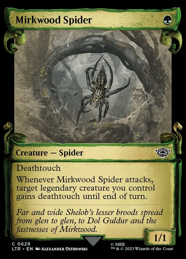 Mirkwood Spider (Showcase Scrolls)