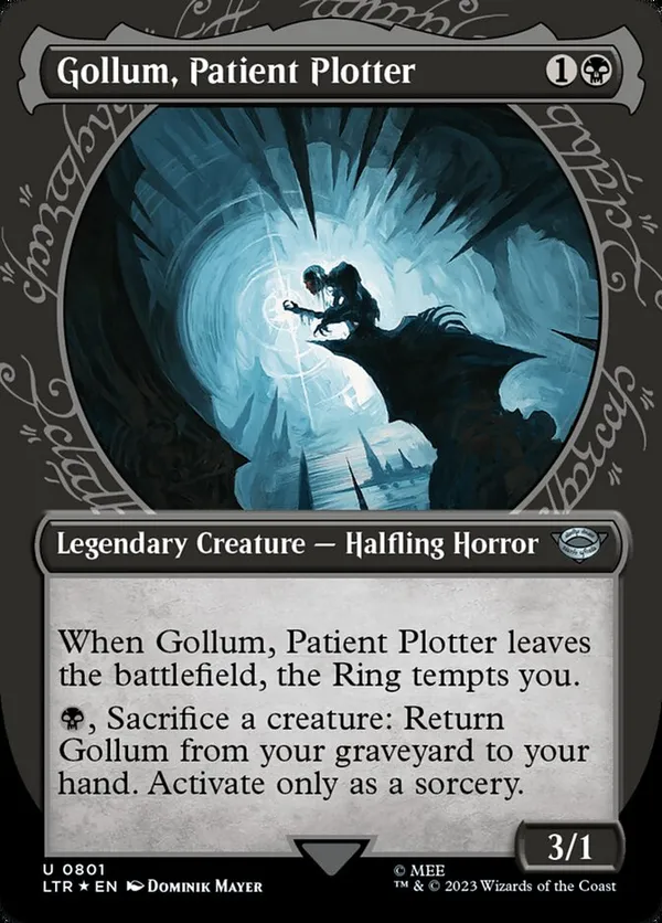 Gollum, Patient Plotter (Showcase) (Surge Foil)