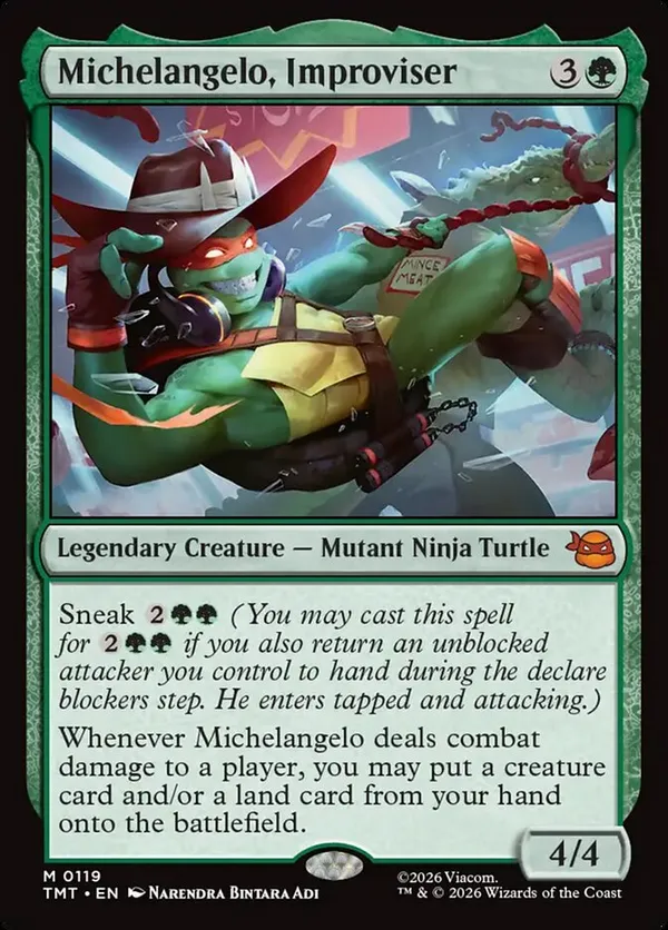 Raphael, Ninja Destroyer • Teenage Mutant Ninja Turtles (TMT) #102