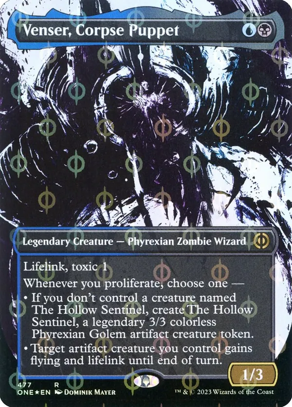 Venser, Corpse Puppet (Showcase) (Step-and-Compleat Foil)