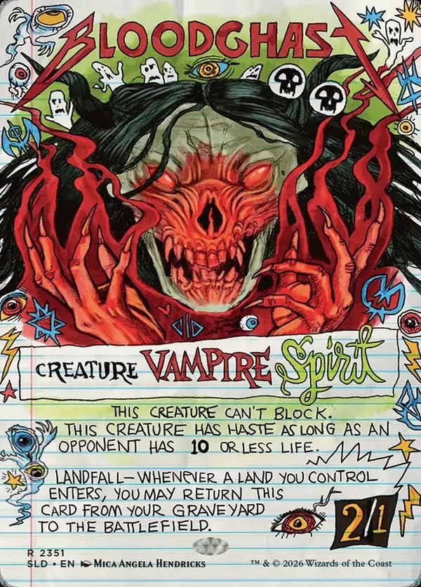 Bloodghast (2351) • Secret Lair Series (SLD) #2351