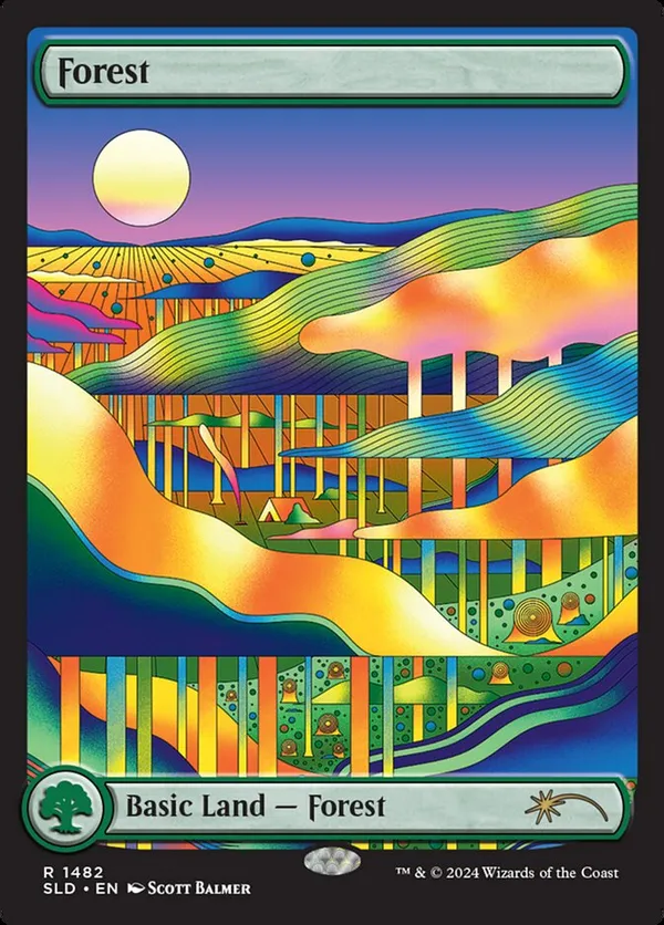 Forest (1482) (Rainbow Foil)