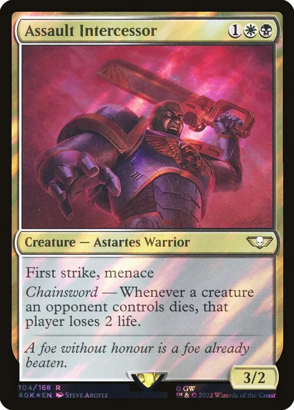 Assault Intercessor (Surge Foil)