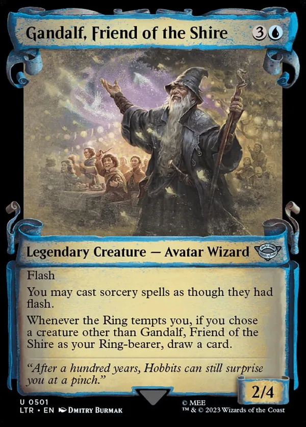 Gandalf, Friend of the Shire (Showcase Scrolls)