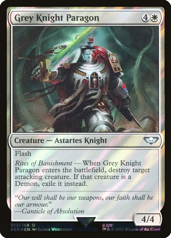 Grey Knight Paragon (Surge Foil)
