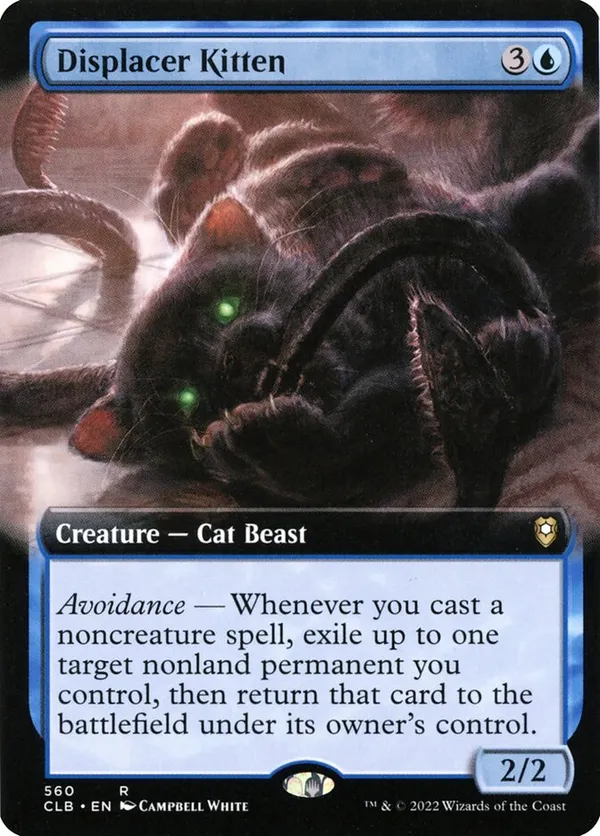 Displacer Kitten (Extended Art)