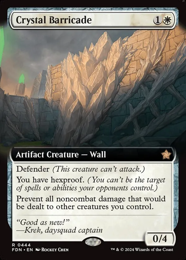 Crystal Barricade (Extended Art)