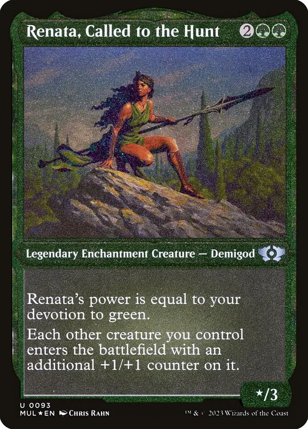 Renata, Called to the Hunt (Foil Etched)