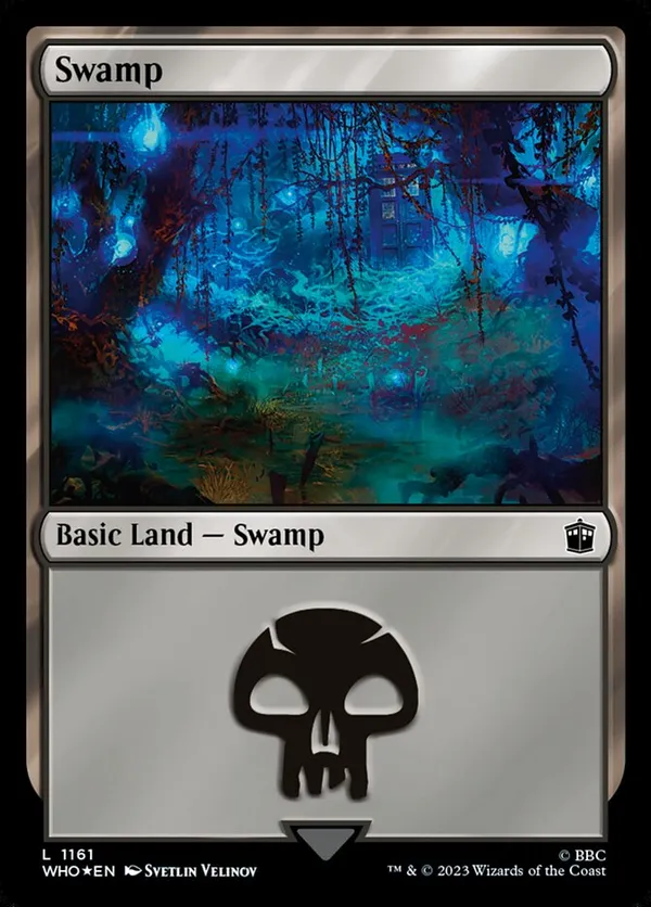 Swamp (1161) (Surge Foil)