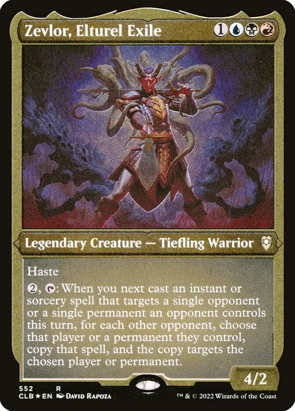 Zevlor, Elturel Exile (Etched Foil)