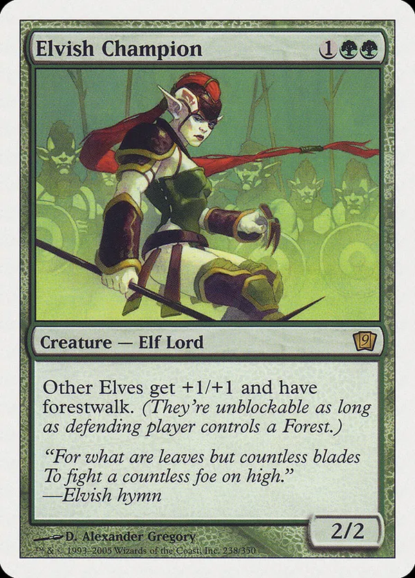 Elvish Champion • 9th Edition (9ED) #238