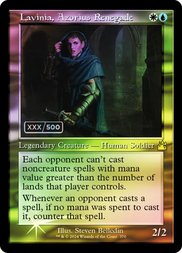 Lavinia, Azorius Renegade (Retro Frame) (Serial Numbered)